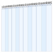 VEVOR CLEAR PVC STRIP CURTAIN 1220X2134MM 2MM 8 PCS HEAVY-DUTY
