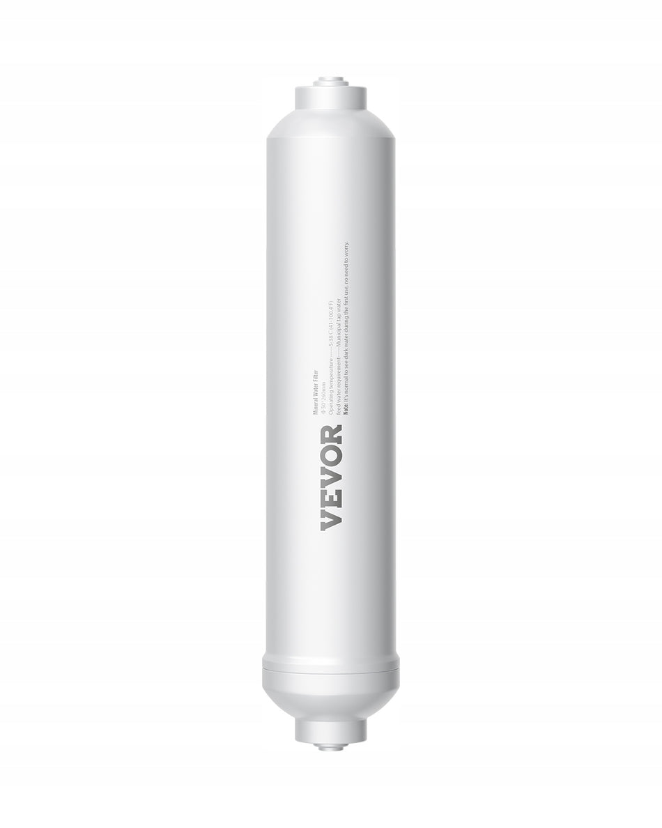 VEVOR REMINERALIZATION FILTER 1100 GALLONS QUICK CONNECT 1/4" PREMIUM