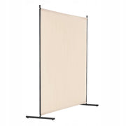VEVOR PROFESSIONAL SINGLE PANEL ROOM DIVIDER BEIGE STURDY FRAME