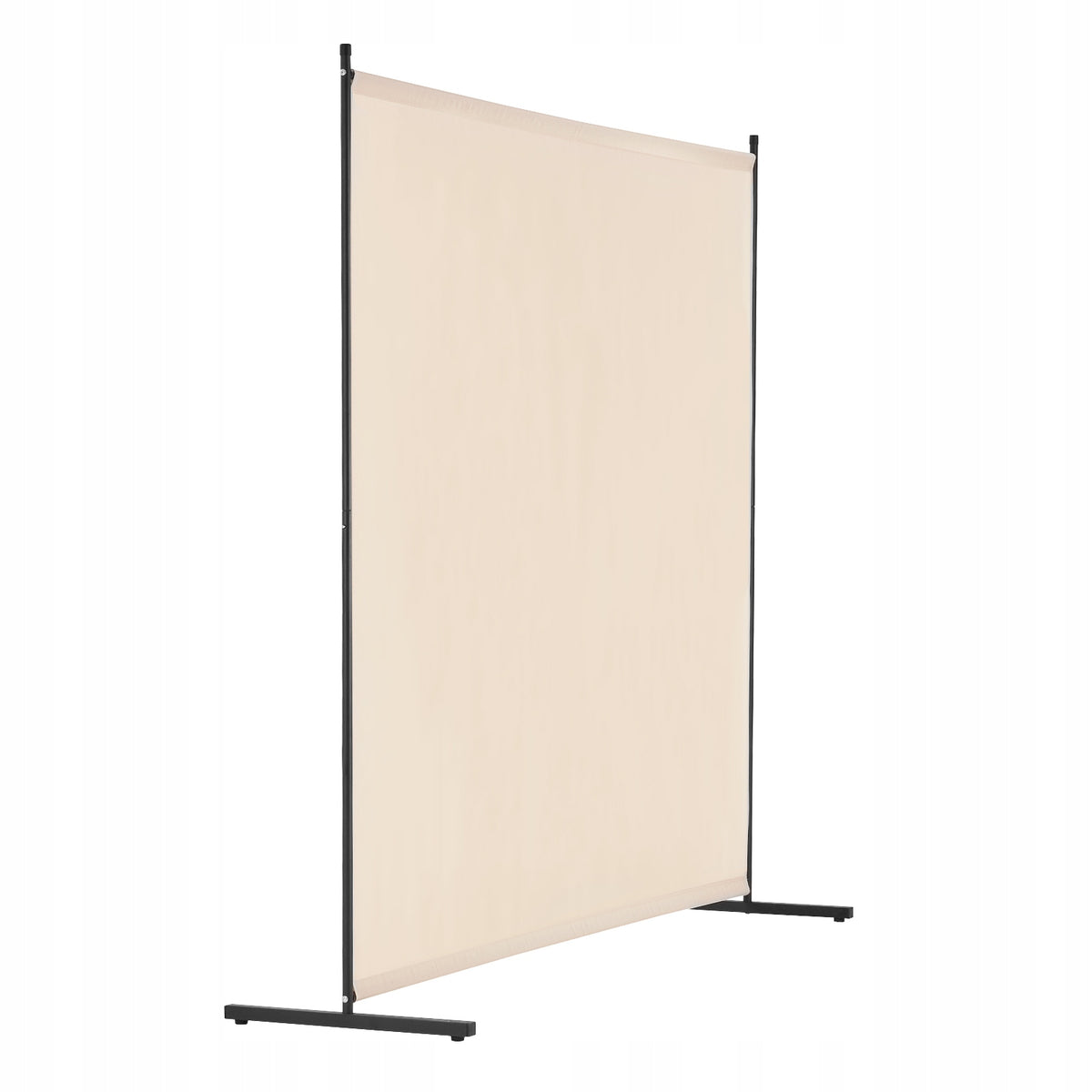 VEVOR PROFESSIONAL SINGLE PANEL ROOM DIVIDER BEIGE STURDY FRAME