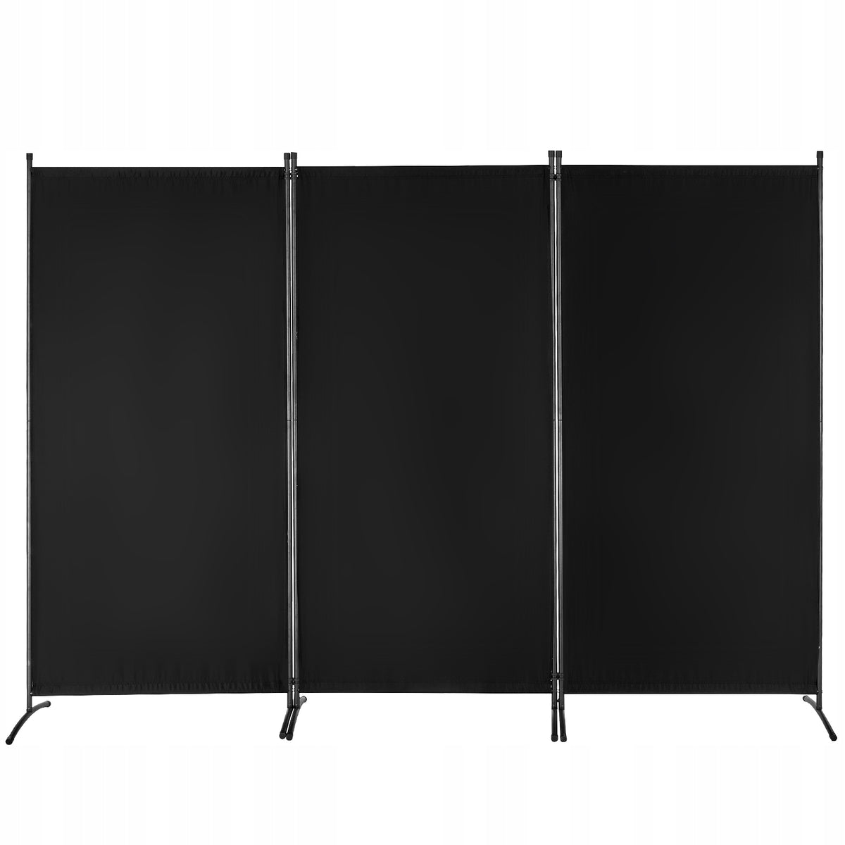 VEVOR 3-PANEL FOLDING ROOM DIVIDER BLACK