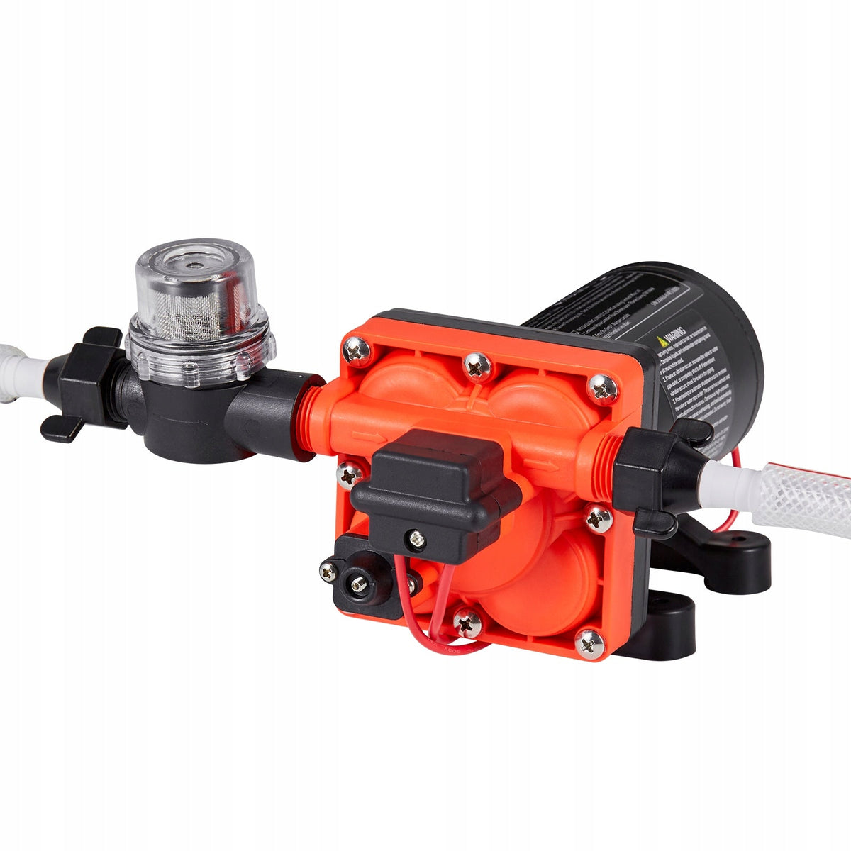 VEVOR 12V DC DIAPHRAGM PUMP 22.7L/MIN SELF-PRIMING 4-CHAMBER