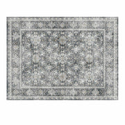 VEVOR CARPET 2439X3048 MM SHORT PILE WASHABLE NON-SLIP GREY