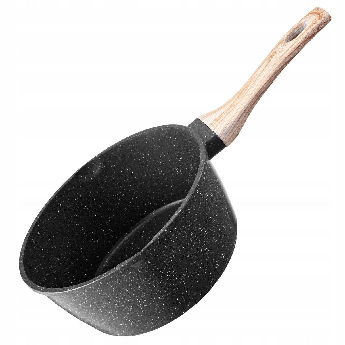 VEVOR 2.37L NON-STICK SAUCEPAN WITH GLASS LID