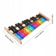 PROFESSIONAL VEVOR GLOCKENSPIEL 27 NOTE METAL PERCUSSION INSTRUMENT