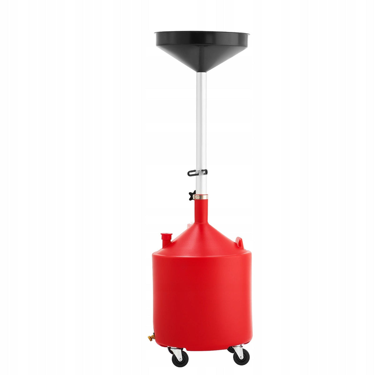 VEVOR 68L OIL DRAIN PAN WITH HEIGHT ADJUSTMENT LIGHTWEIGHT DESIGN