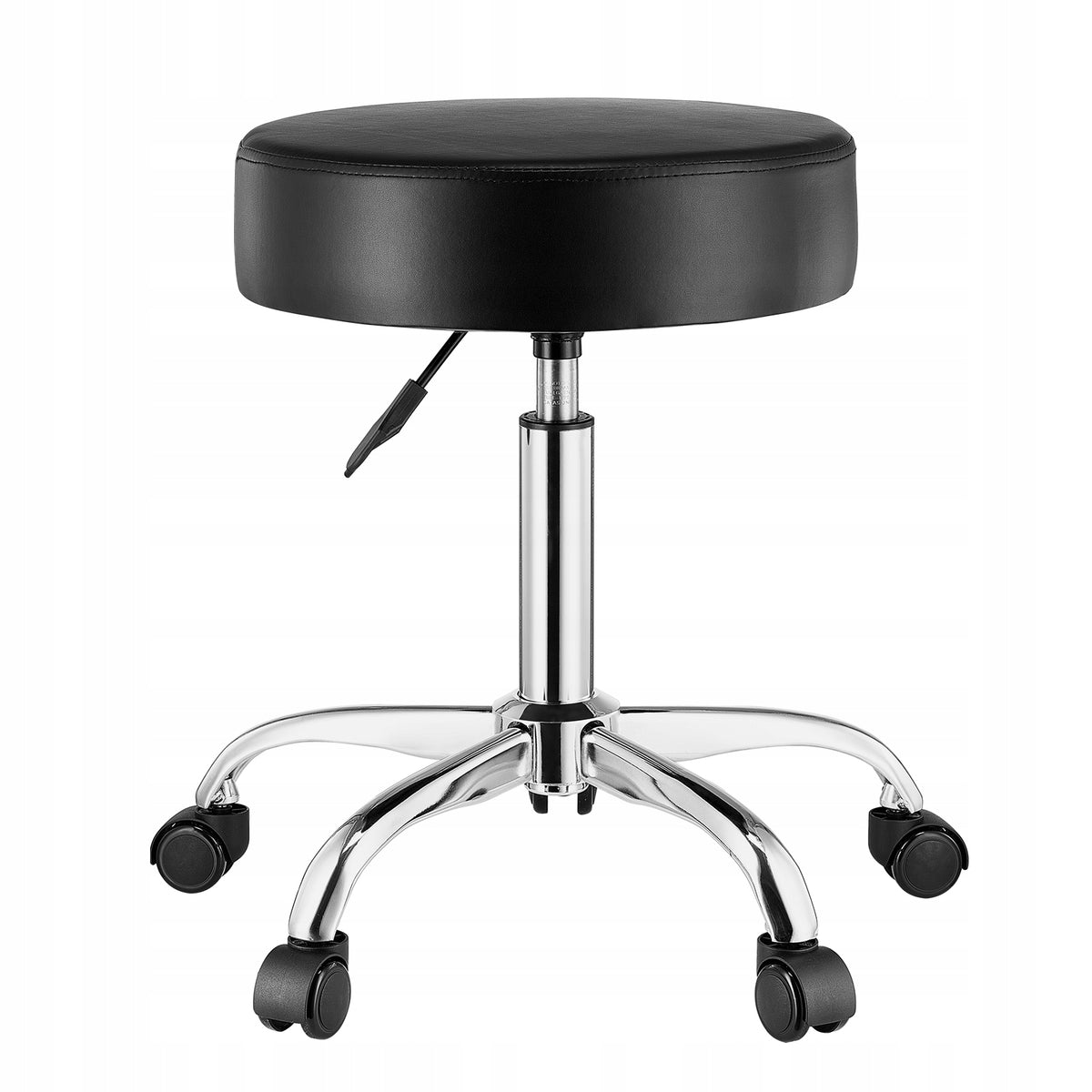 VEVOR SADDLE STOOL ROTATING HEIGHT ADJUSTABLE 204 KG BLACK