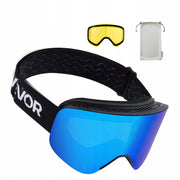 VEVOR Frameless Magnetic Cylindrical REVO Ski Goggles