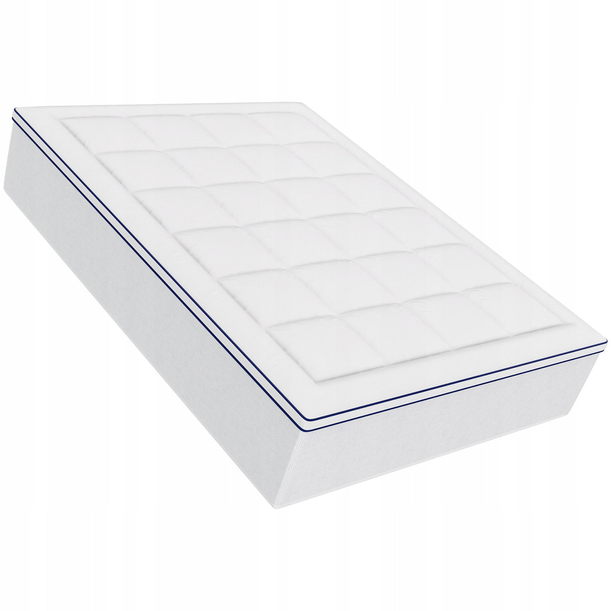 PREMIUM VEVOR MATTRESS PROTECTOR TOPPER 1 INCH FIBER FILL 60X80