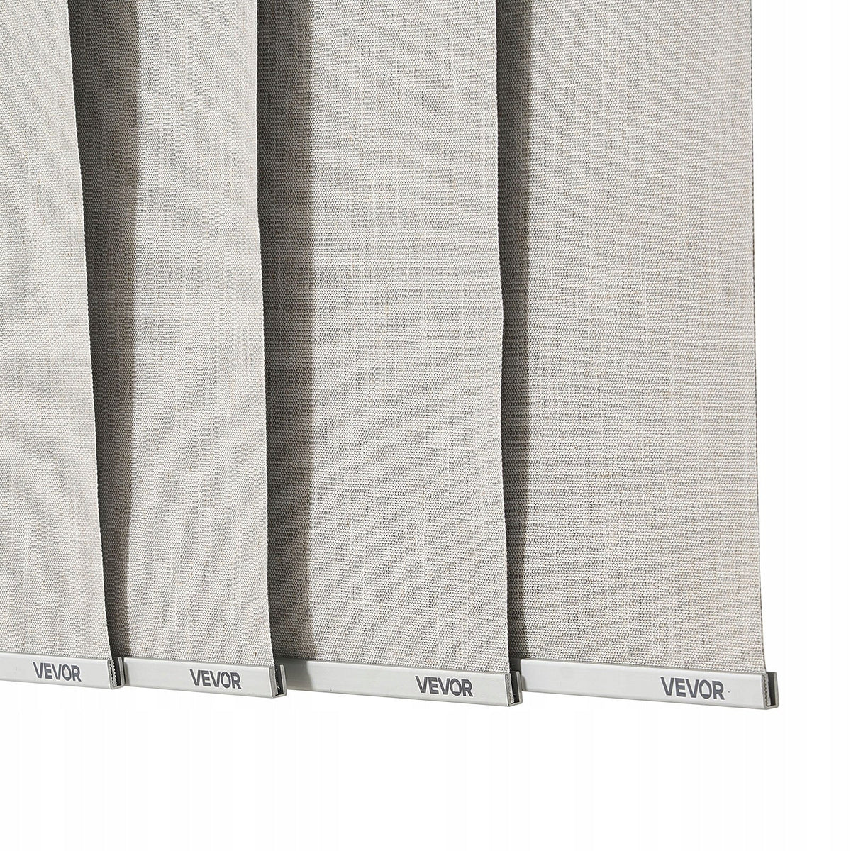 VEVOR BLACKOUT CURTAINS EXTENDABLE TRACK 116-218 CM 4 PREMIUM PANELS