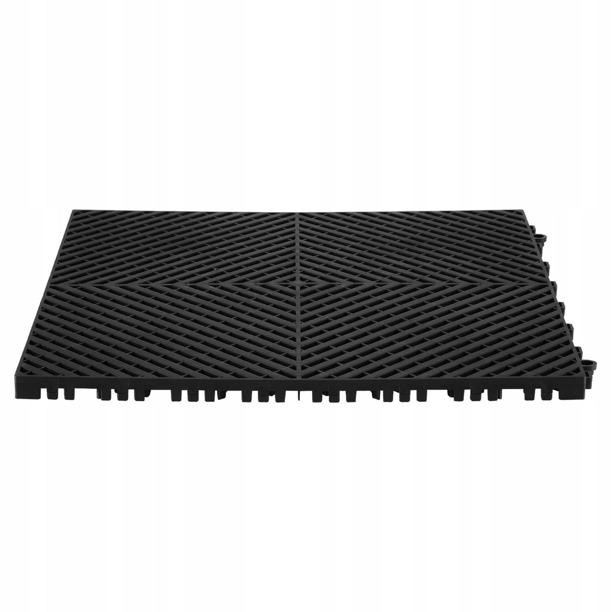 VEVOR MODULAR DRAINAGE MAT 24 PCS 415X415MM STRONG INTERLOCKING SYSTEM PP