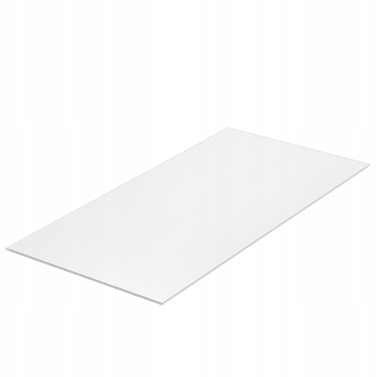 VEVOR 15-PIECE POLYCARBONATE PANEL SET FOR GREENHOUSE 1210X605X6MM STRONG