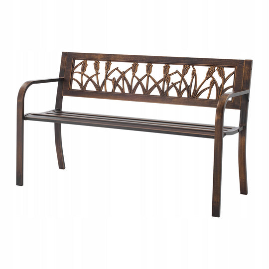 GARDEN BENCH VEVOR 127 CM LOAD CAPACITY 250 KG SOLID STRONG ANTIQUE BRONZE
