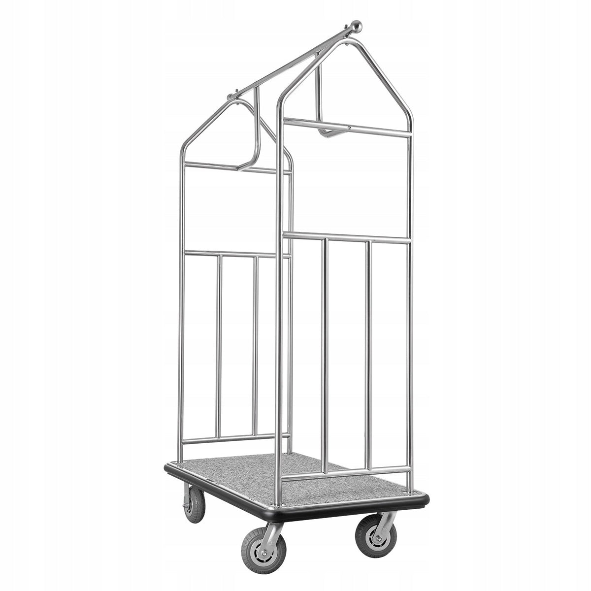 VEVOR HOTEL LUGGAGE TROLLEY 362 KG STAINLESS STEEL STRONG BEST FOR LUGGAGE