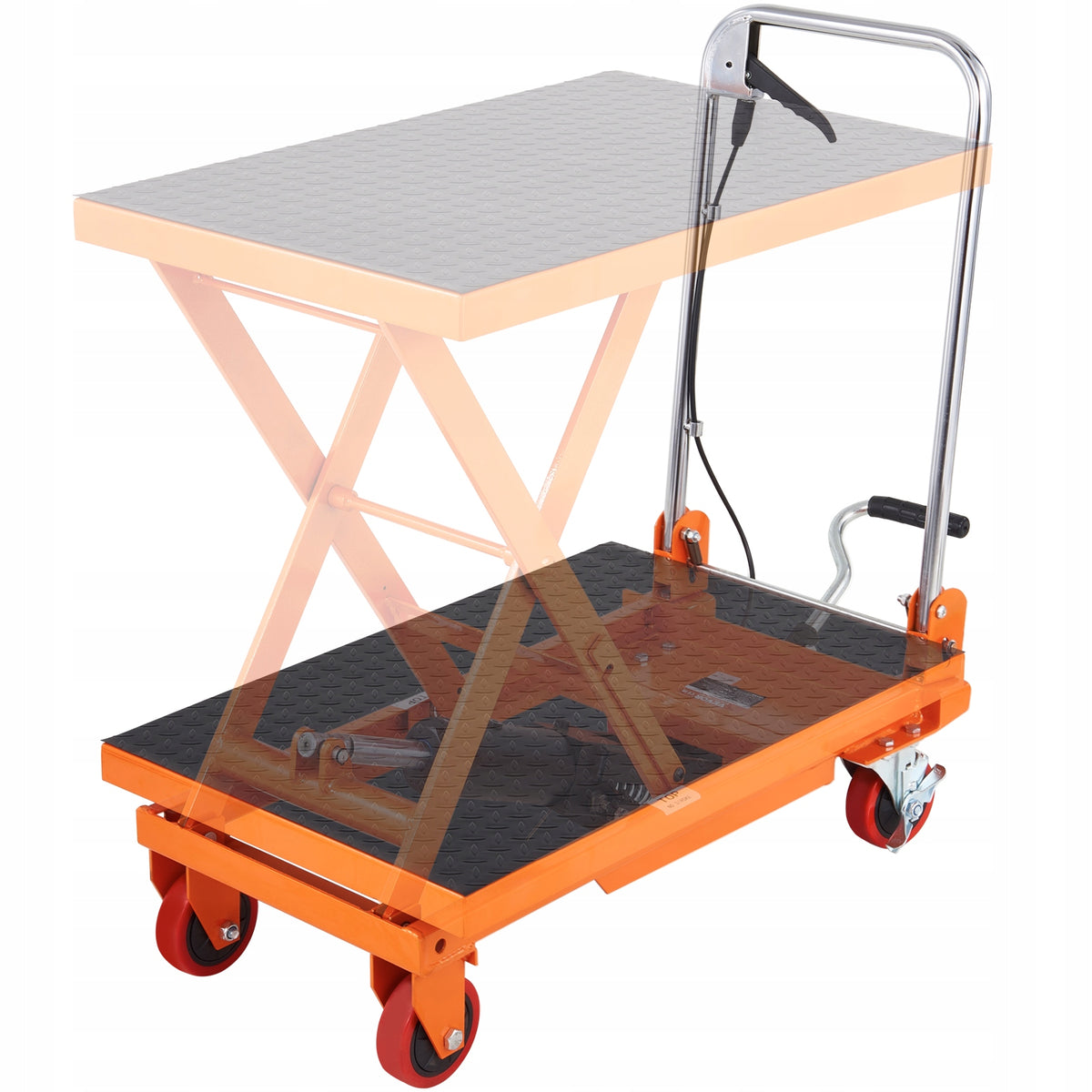VEVOR 150 KG HYDRAULIC SCISSOR LIFT CART
