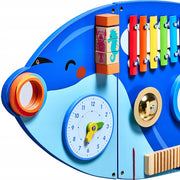 VEVOR ORCA ACTIVITY WALL EDUCATIONAL BOARD 12 PREMIUM MONTESSORI GAMES