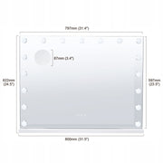 VEVOR HOLLYWOOD MAKEUP MIRROR WITH LIGHTS 5X MAGNIFICATION