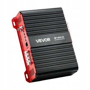 CAR AMPLIFIER VEVOR MONOBLOCK 1500W RMS 1 2 4 OHM CLASS D REMOTE