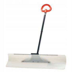 VEVOR 91.5CM SNOW SHOVEL STRONG ERGONOMIC WITH METAL EDGE HDPE