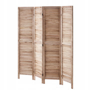 VEVOR 4-PANEL WOODEN FOLDING ROOM DIVIDER SOLID EUROPEAN