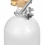 CO2 CYLINDER VEVOR 2 KG ALLOY STEEL GREY BRASS VALVE BEST