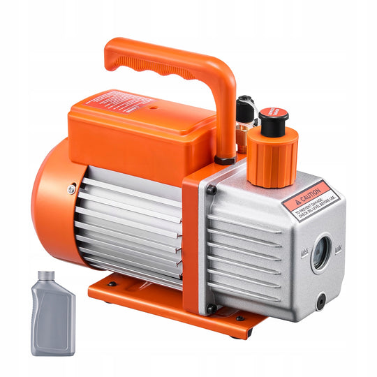 VEVOR VACUUM PUMP 3.5 CFM SINGLE STAGE ROTARY VANE FOR HVAC R134A R22