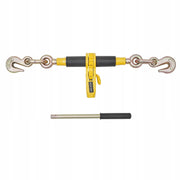 VEVOR PROFESSIONAL RATCHET LOAD BINDER WITH G80 CHAINS 8 MM X 3 M SET