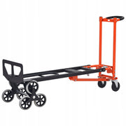 VEVOR 3-in-1 Stair Climbing Hand Truck, Heavy-Duty, Foldable, 350 kg, Aluminum