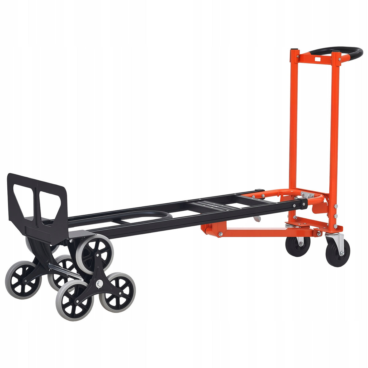 VEVOR 3-in-1 Stair Climbing Hand Truck, Heavy-Duty, Foldable, 350 kg, Aluminum