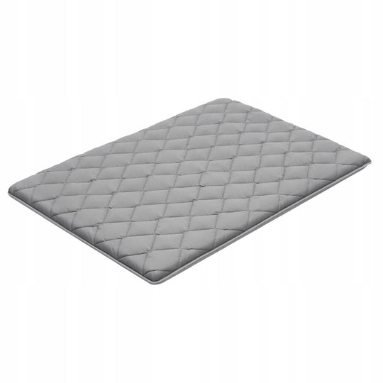 VEVOR FUTON MATTRESS FOLDABLE TATAMI MAT 2032X1372X89MM GREY PREMIUM