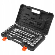 VEVOR 33-Piece 1/2" Drive Socket and Ratchet Set