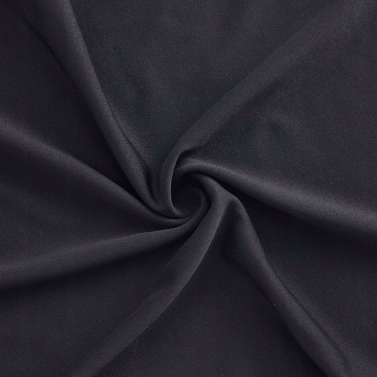 VEVOR 30 CHAIR COVERS BLACK ELASTIC WASHABLE FLAT FRONT