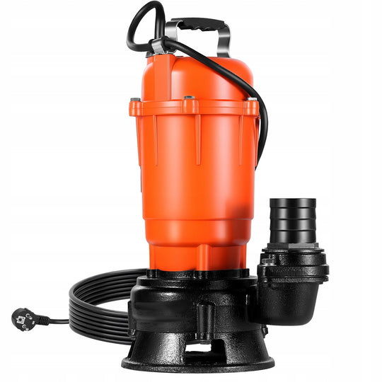 VEVOR 550W 18000L/H CAST IRON SUBMERSIBLE PUMP FOR DIRTY WATER POWERFUL