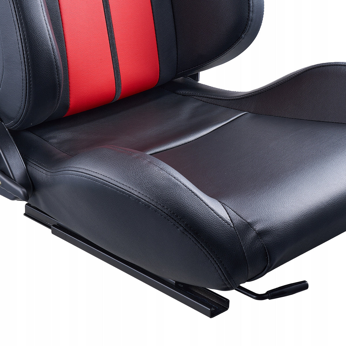 VEVOR PROFESSIONAL RACING SEAT 2 PCS ADJUSTABLE COMFORTABLE PVC LEATHER