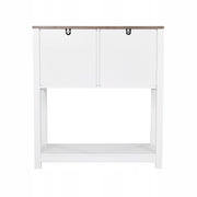 VEVOR FARMHOUSE COFFEE CABINET 80X35X88 CM 3-TIER STURDY SOLID