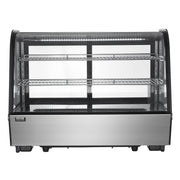VEVOR COUNTERTOP REFRIGERATED DISPLAY CASE 146L LED TURBO COOLING PROFESSIONAL