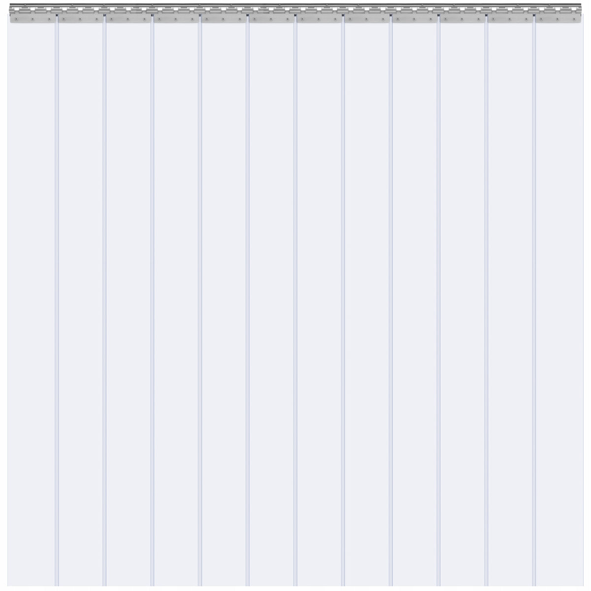 VEVOR PROFESSIONAL PVC STRIP CURTAIN 243X182 CM 2 MM THICK FOR WAREHOUSE