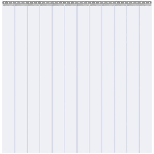 VEVOR PROFESSIONAL PVC STRIP CURTAIN 243X182 CM 2 MM THICK FOR WAREHOUSE