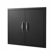 VEVOR BBQ ACCESS DOOR DOUBLE 788X610X46 MM MATTE BLACK
