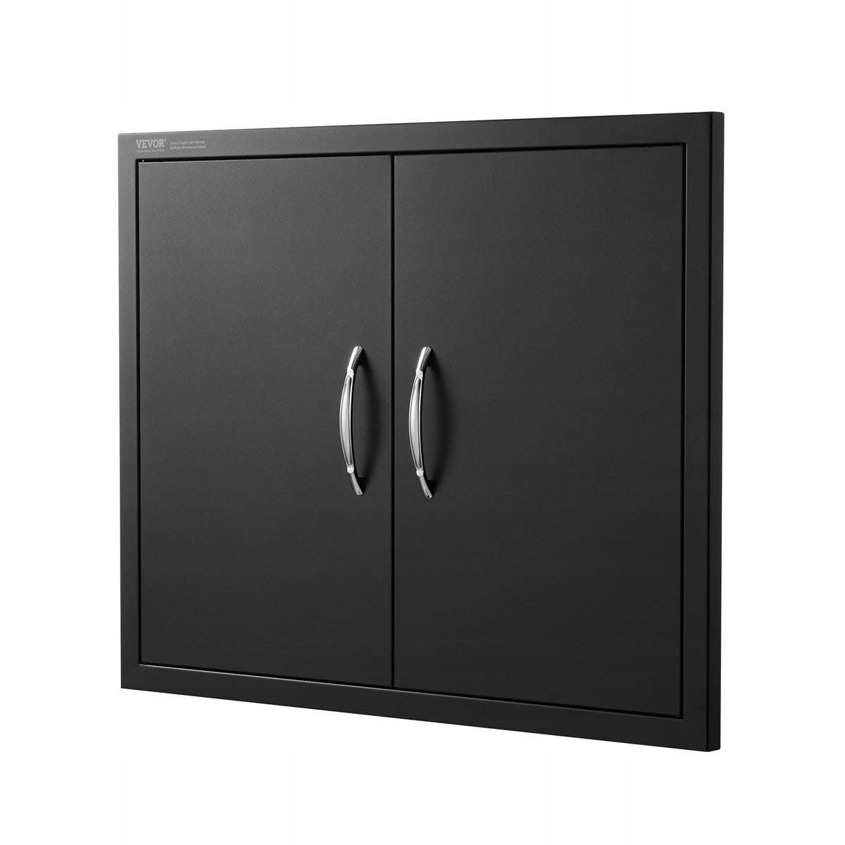 VEVOR BBQ ACCESS DOOR DOUBLE 788X610X46 MM MATTE BLACK