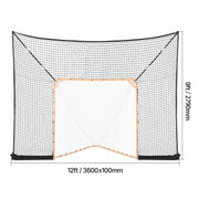 VEVOR 360X279 CM PROFESSIONAL FIELD HOCKEY AND LACROSSE GOAL