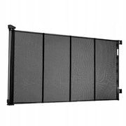 VEVOR EXPANDABLE PET AND BABY GATE 515 CM STRONG BLACK MESH