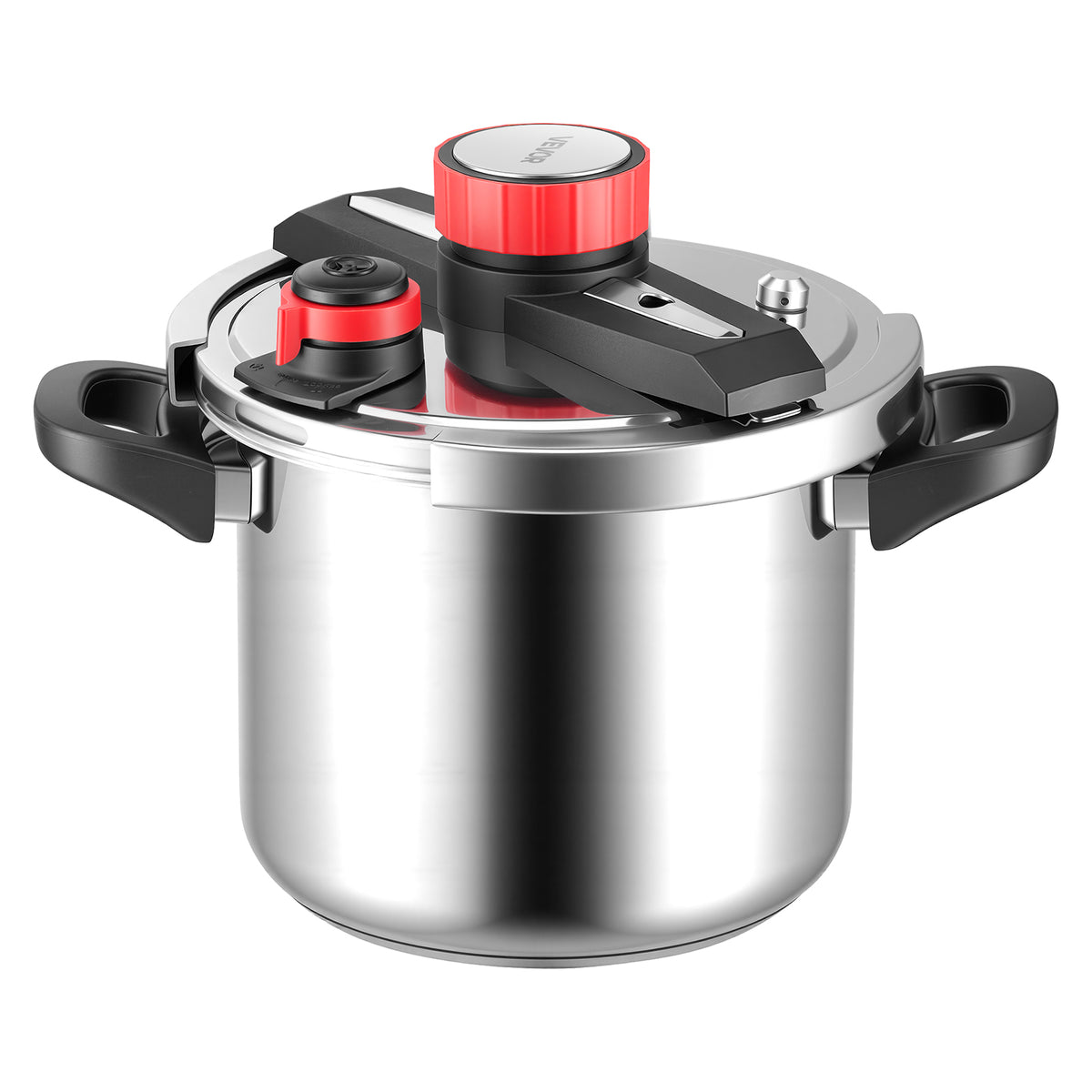 VEVOR 7L STAINLESS STEEL PRESSURE COOKER HEAVY-DUTY TRI-PLY BOTTOM STEAMER