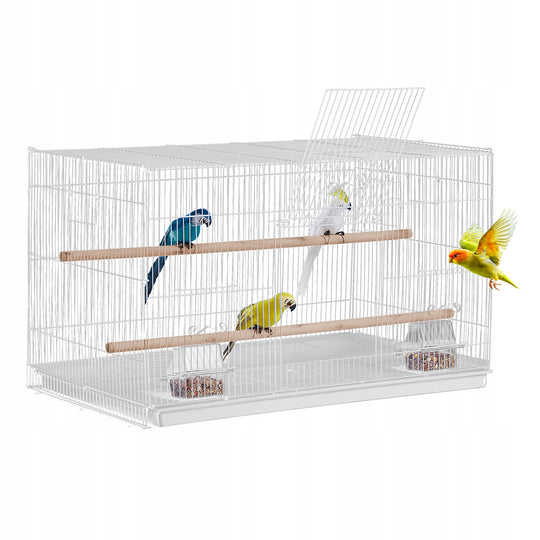 VEVOR METAL BIRD CAGE 76X46X46 CM FOR SMALL PARROTS PREMIUM