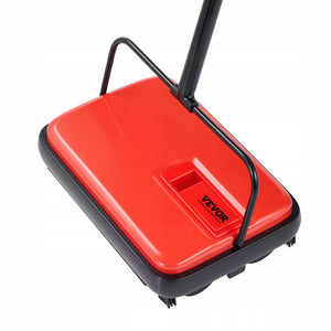 VEVOR MANUAL CARPET SWEEPER WITH 300ML CONTAINER 180-DEGREE LIGHTWEIGHT