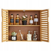 VEVOR PROFESSIONAL BATHROOM WALL CABINET WITH 2 DOORS AND ADJUSTABLE