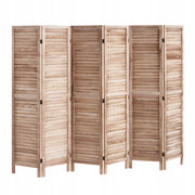VEVOR ROOM DIVIDER 6 PANELS WOODEN FOLDABLE STURDY EUROPEAN