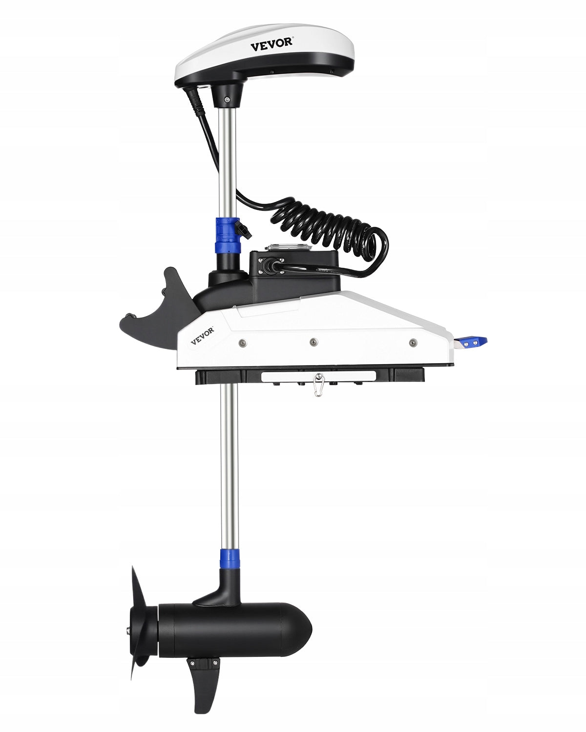 VEVOR 12V 55LBS THRUST ELECTRIC OUTBOARD MOTOR GPS 10-SPEED REMOTE CONTROL