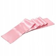 VEVOR SATIN CHAIR SASHES WITH BOWS 275X17CM 100 PCS ROSE GOLD
