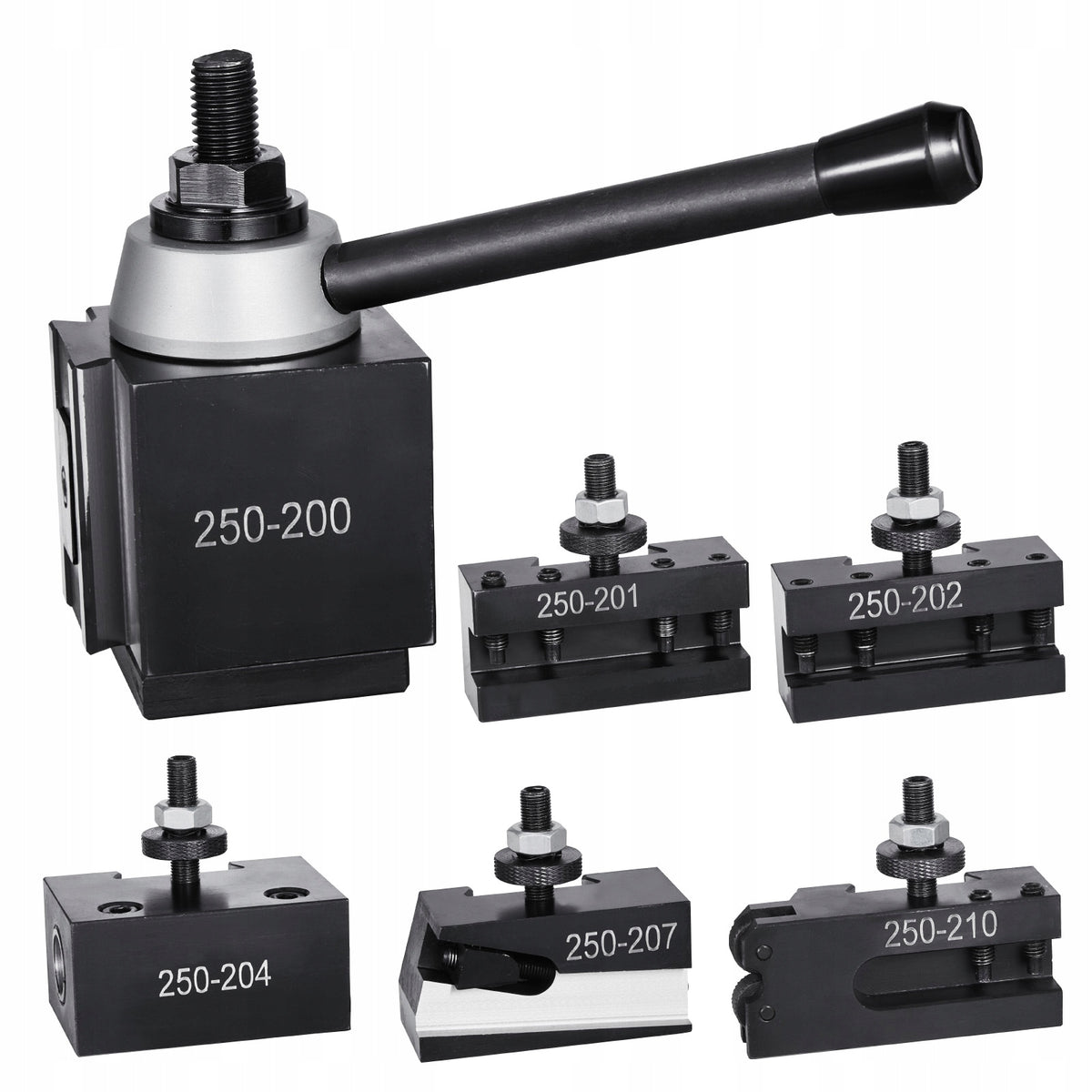VEVOR 6-PIECE QUICK CHANGE TOOL HOLDER SET 10-15